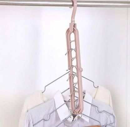 adjustable & space saving multipurpose hanger
