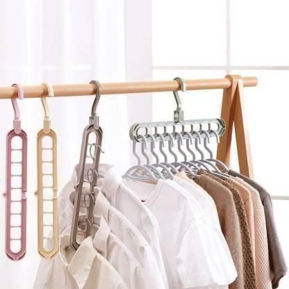 adjustable & space saving multipurpose hanger