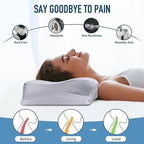 contour memory foam pillow