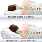 contour memory foam pillow