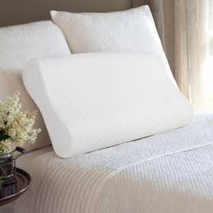 contour memory foam pillow