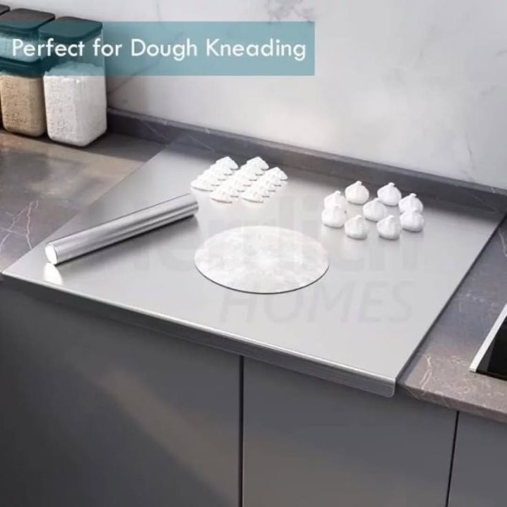 Stainless Steel Chopping Board (35x31cm)
