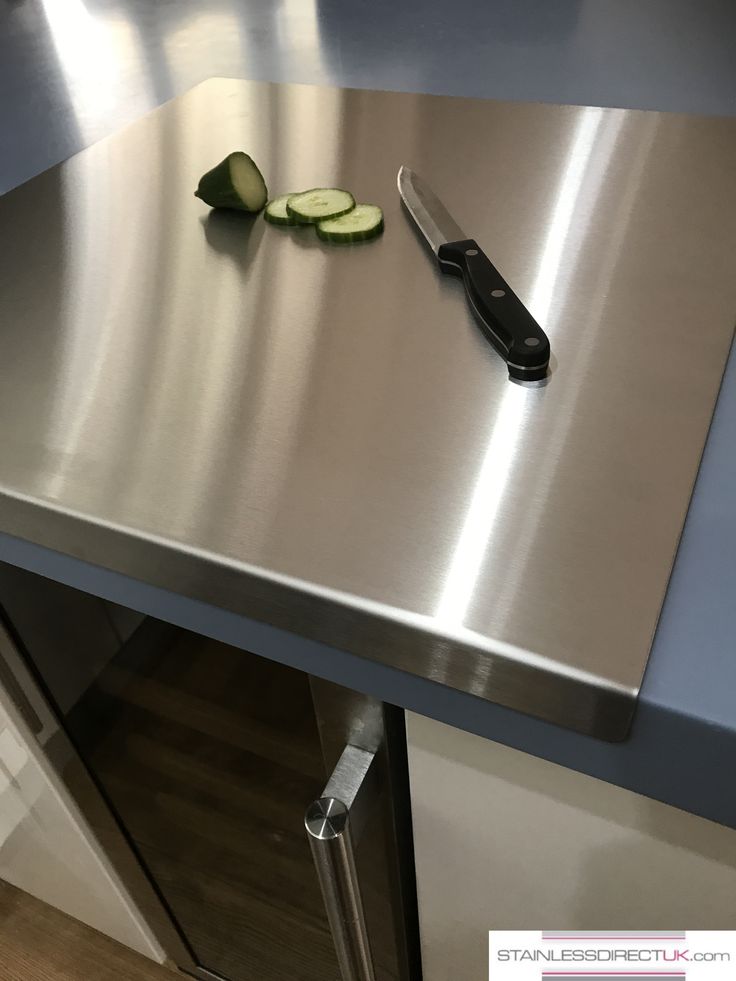 Stainless Steel Chopping Board (35x31cm)